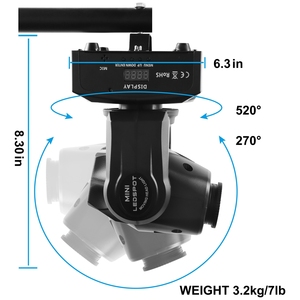U`King 50W LED Beam Pattern Moving Head Stage Effect Light Stage Lights Equipment <strong>Dj</strong> Disco Party