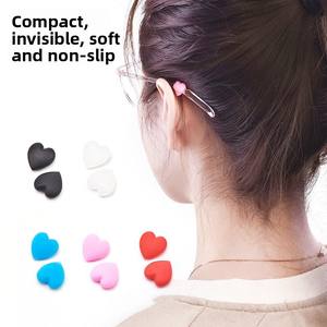 Ganchos <span class=keywords><strong>para</strong></span> las orejas de silicona de color caramelo directos de fábrica y anillos antideslizantes <span class=keywords><strong>Almohadillas</strong></span> cómodas <span class=keywords><strong>para</strong></span> las orejas <span class=keywords><strong>para</strong></span> anteojos deportivos Venta directa - Product Image 3