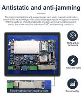 PC tactile industriel 15 pouces IP65 avec Wifi, logo personnalisé disponible, tablette robuste