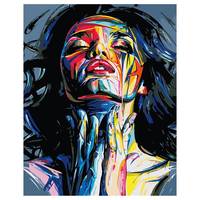 Style le plus populaire personnalisé DIY danse femmes peinture par numéros Kits élégant beauté dessin