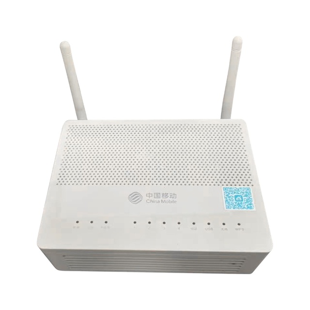 Factory price gpon modem H1S-3 1GE+3FE+TEL+WIFI+1USB GPON ONU FTTH with english version Firmware2.4G single frequency dual mode
