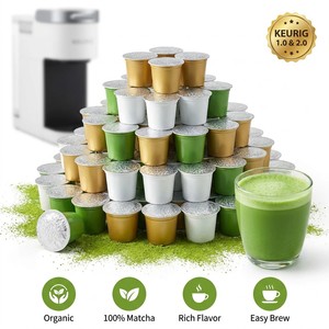 แคปซูลมัทฉะรีไซเคิลได้ 2 กรัม-8 กรัม สำหรับระบบ Keurig วัสดุรักษ์โลก รับผลิตแบรนด์ส่วนตัว ชาเขียวออร์แกนิก ขายส่งจำนวนมาก - Product Image 3