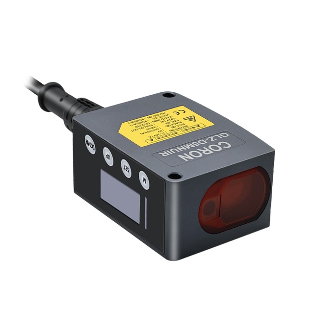 CORON Laser Distance Sensor GLZ-D2MNUIR Long-distance 0.1-2m Analog RS485 Output NPN Semiconductor M12 Connector Optical Sensors