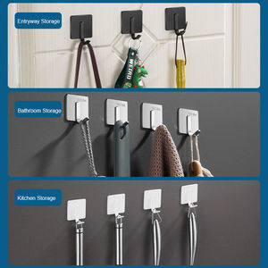 Stainless Steel <b>Wall</b> <b>Hooks</b> Self Adhesive <b>Hooks</b> For Hanging <b>Wall</b> <b>Key</b> Holder <b>Wall</b> Hanger Towel Holder Coat <b>Hook</b> Bag Hanger - Product Image 5
