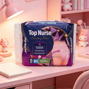 Disposable OEM Sanitary Pants for Women Good Absorb Overnight Menstrual Panties Incontinence Period Clothing - Product Image 1