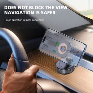 Support magnétique pour téléphone de voiture avec adsorption par le vide, design pliable multifonctionnel à 360 degrés - Product Image 6