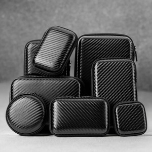 Custom Eco-Friendly <strong>Waterproof</strong> <strong>Eva</strong> Storage Case For Earphone Cable <strong>Hard</strong> Shell Zipper Pouch Multiple Pockets Simple Backpack - Product Image 1