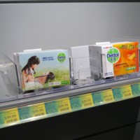 Poussoir à ressort en plastique pour cigarettes et tabac, système de poussoir de rayonnage, séparateur pour organisateur de bouteilles de supermarché