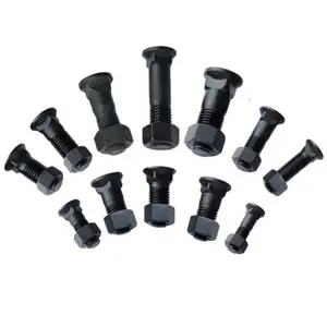 六角黑色螺母螺钉汽车螺栓和5P8163 8T9079 3K9770 6V6535 6V8360内轮螺母螺栓