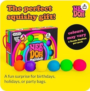 Juguete Antiestrés de TPR Suave con Forma de Arcoíris Colorido, Juguete Sensorial para Aliviar la Ansiedad, para Amantes de las Tendencias - Product Image 2