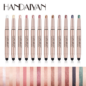 Stick à paupières double extrémité, anti-bavures, handaiyan, illuminateur, contouring, nacré, paillettes fines pour éclaircir les <span class=keywords><strong>yeux</strong></span> - Product Image 4