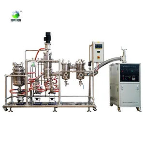 industrial fish oil extraction and distillation machine molecular distillation equipment distillate oil