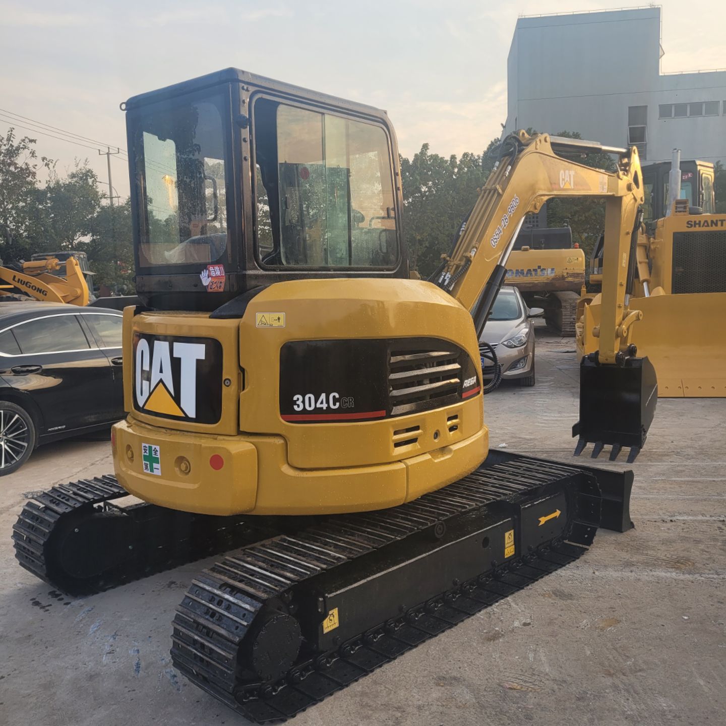 Лидер продаж, экскаватор Caterpillar 304cr, 4-тонная ферма, гусеничная Землеройная техника, низкая цена