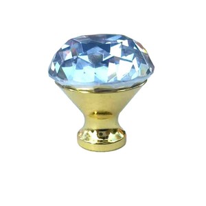 مقابض خزائن وأدراج فندقية عصرية من الكريستال الشفاف بحجم 30 ملم، رائجة البيع - Product Image 4