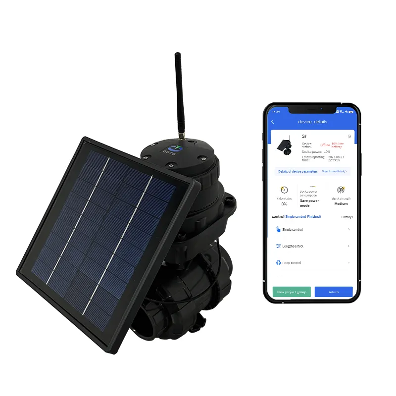 4G Wifi Smart Controller für Bewässerungs programmierer Rain Bird Controller Smart Farming Equipments Solar wasser ventil