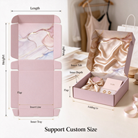 Boîte cadeau en papier à couvercle rabattable personnalisée avec doublure en satin, sac en papier assorti, logo personnalisé pour bijoux, cosmétiques, souvenirs, emballage cadeau