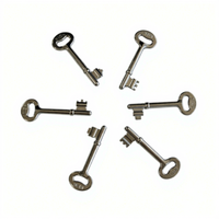 Ensemble de clés vierges en alliage de zinc série MH, M10H-M15H, livraison directe d'usine pour serrures de porte britanniques vintage