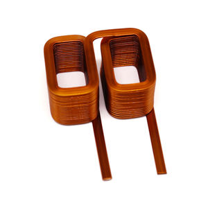 동관 맞춤형 플랫 인덕터 코일 정밀 인덕터 중공 코일 구리 전도성 코일 - Product Image 1