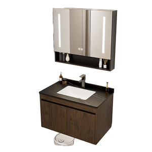 Mueble de Baño Personalizado, Muebles de Baño Modernos de Fábrica, Mueble de Baño con Lavabo - Product Image 1