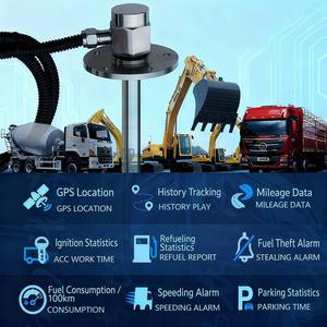 Traceur GPS 4G LTE pour Véhicules, Système de Gestion de Flotte et de <span class=keywords><strong>Carburant</strong></span>, Capteur de Niveau de <span class=keywords><strong>Carburant</strong></span> Antivol pour Camions, Bétonnières (avec ou sans perforation en option) - Product Image 2