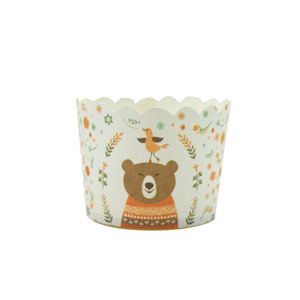 Pirottini per Cupcake con Bordo in Lamina d'Oro, Tazze di Carta di Lusso per Muffin, Decorazioni Professionali per Dessert e Feste di Anniversario - Product Image 6
