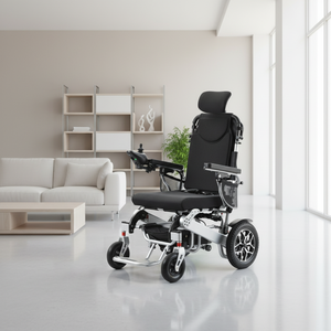 <span class=keywords><strong>Fauteuil</strong></span> roulant <span class=keywords><strong>électrique</strong></span> pliable automatique Easy Drive avec télécommande personnalisée et fonction inclinable - Product Image 1
