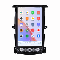 Pemutar Multimedia Layar Sentuh Vertikal 14.5'' Android GPS Carplay Untuk Nissan 370Z 2008-2019 Head Unit Radio Mobil