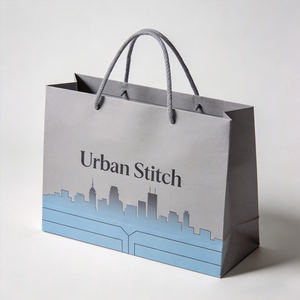 Bolsas de Compra de Papel Kraft Biodegradable <span class=keywords><strong>Nova</strong></span> Wholesale con Asas, Diseño Personalizable para Empaque de Panadería y Cafetería - Product Image 4