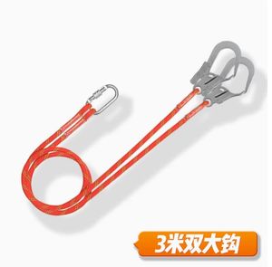 XINDA <span class=keywords><strong>Longe</strong></span> de sécurité antichute en polyester haute résistance avec mousqueton pour travailler en hauteur - Product Image 5