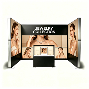 Stand de Exhibición con Caja de Luz Iluminada de Doble Cara y Gráficos de Alta Definición sin Marco para <span class=keywords><strong>Ferias</strong></span> y Exposiciones - Product Image 1
