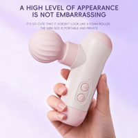 Vente flash Pistolet de massage 12 fréquences de vibration 12 fréquences d'aspiration Outils de massage Vibrateur Produits de massage Autres produits de massage