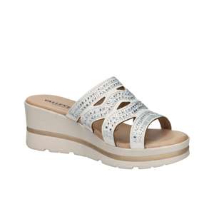 Sandalias de Plataforma para Mujer Valleverde, Color Plateado, Tacón de 6 cm, Talla 41 - Product Image 2