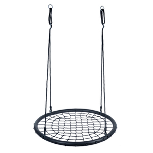 Ayunan <span class=keywords><strong>Patio</strong></span> Logam Satu Kursi dengan Desain Modern dan Bantal Tahan Air untuk Dewasa dan Anak-Anak Penggunaan Luar Ruangan - Product Image 1