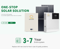 Kit Système Solaire Hors Réseau BR SOLAR 2KWH Monocristallin Silicium MPPT 3kW 5kW pour Stockage d'Énergie Domestique