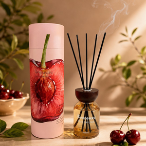Vela Aromática Frutal Creativa en Frasco de Vidrio, Aroma a Manzana y Cereza, Aroma Duradero para el Hogar, Sala de Estar, Dormitorio - Product Image 3