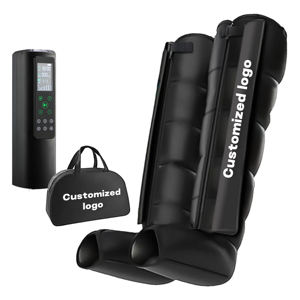 Masajeador de Piernas Inalámbrico Multifuncional con Compresión de Aire Caliente, 12 Modos, Batería de 3200 mAh, Rango de Presión de 60-270 mmHg, <span class=keywords><strong>para</strong></span> Várices - Product Image 1