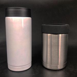 <span class=keywords><strong>Cadeau</strong></span> promotionnel pour les entreprises d'<span class=keywords><strong>alcool</strong></span> Refroidisseur de canettes de bière Boîtes minces Isolateur de 12 oz Porte-canettes <span class=keywords><strong>en</strong></span> acier inoxydable à double paroi - Product Image 5