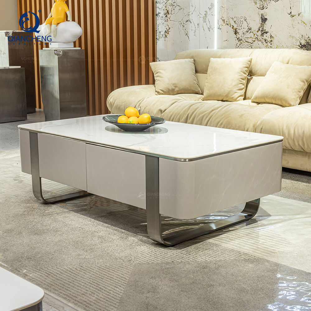 Tavolino Da Divano Set Da Tavolini Da Caffè Impilabili Quadrati