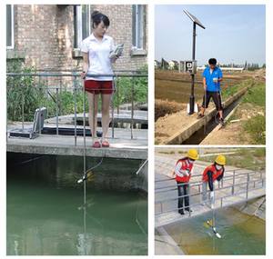 Pengukur aliran portabel air terbuka, pengukur arus air untuk aliran saluran terbuka - Product Image 6