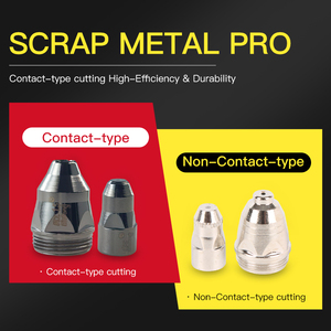 Bingong thương hiệu p80a Plasma cắt ngọn đuốc 100A/120A làm mát bằng không khí & liên hệ với bảo vệ vòi phun Hàn & Hàn cung cấp - Product Image 6