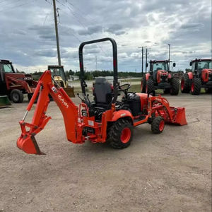 รถตักล้อยางดีเซล Kubota BX23S กำลังแรง พร้อมผานหลังขุดดิน ปั๊ม PLC และเกียร์บ็อกซ์ - เครื่องจักรกลการเกษตรคุณภาพสูง - Product Image 3