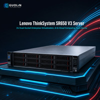 Server Database ERP Enterprise Lenovo ThinkSystem SR650 V3 2U Dual Intel Xeon Scalable dengan Keandalan Tinggi untuk Rak IDC