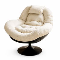 Fauteuil de salon en tissu, simple, moderne et luxueux, élégant, pour la maison, le salon ou l'hôtel