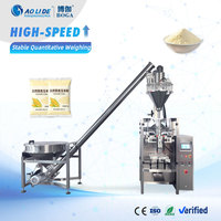 Pesadora Vertical Automática de Alta Velocidad 50G-25Kg, Máquina Empacadora de Harina de Maíz y Polvo de Maíz con Film