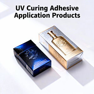 ملمع عالي التجفيف السريع مقاوم للاهتراء أبيض حليبي ورنيش قائم على الماء للورق طلاء سائل للأشعة تحت البنفسجية صناديق تعبئة عالية الجودة - Product Image 2