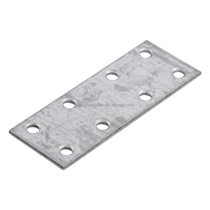 Piastra di Giunzione in Acciaio Zincato Anticorrosione, Connettore per Tralicci a Immersione a Caldo per Strutture in Legno - Product Image 5