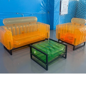Customizable Folding <b>Inflatable</b> <b>Sofa</b> Chair TPU Puncture Resistant Outdoor Camping <b>Inflatable</b> Chair - Product Image 1