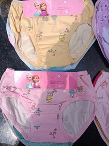 Per Anti-batterico stampa floreale ragazze biancheria intima triangolo <span class=keywords><strong>pantaloncini</strong></span> per bambini 110-180cm taglie piccola ragazza Spot di fabbrica - Product Image 4