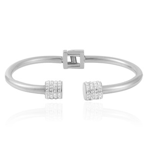 Bracelet en cristal pour femme, doré, serti de strass, géométrique, pour tous les jours, 13007 - Product Image 5