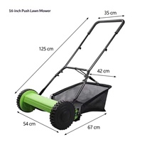Tondeuse à gazon manuelle multifonctionnelle pour jardin, coupe-herbe domestique, désherbeuse pour usage en extérieur